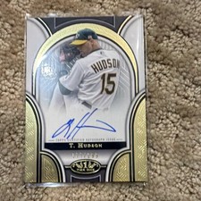 Topps 2023 Tier One Tim Hudson Oakland Athletics PPA-TH Auto Prime /299