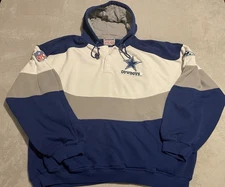 Dallas Cowboys Pullover Hoodie Mens XL Apex One NFL Football Vintage 1990s