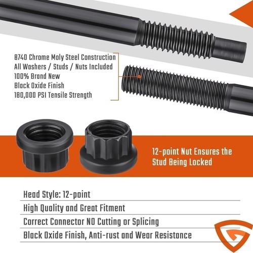 Head Studs Bolts Kit For 2004-2020 Chevy GM 4.8L 5.3L 5.7L 6.0L 6.2L 7.0L - Picture 5 of 19
