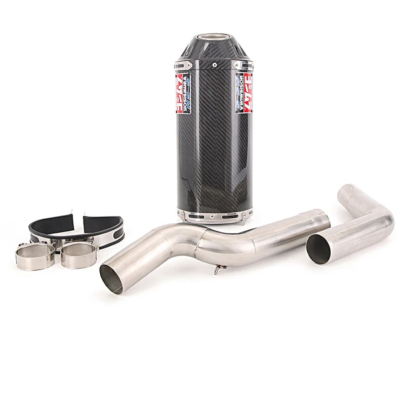 Труба из углеродного волокна наконечники глушителя 51 мм для выхлопной системы Honda CBR1000RR 2004-2007 - Изображение 4 из 4