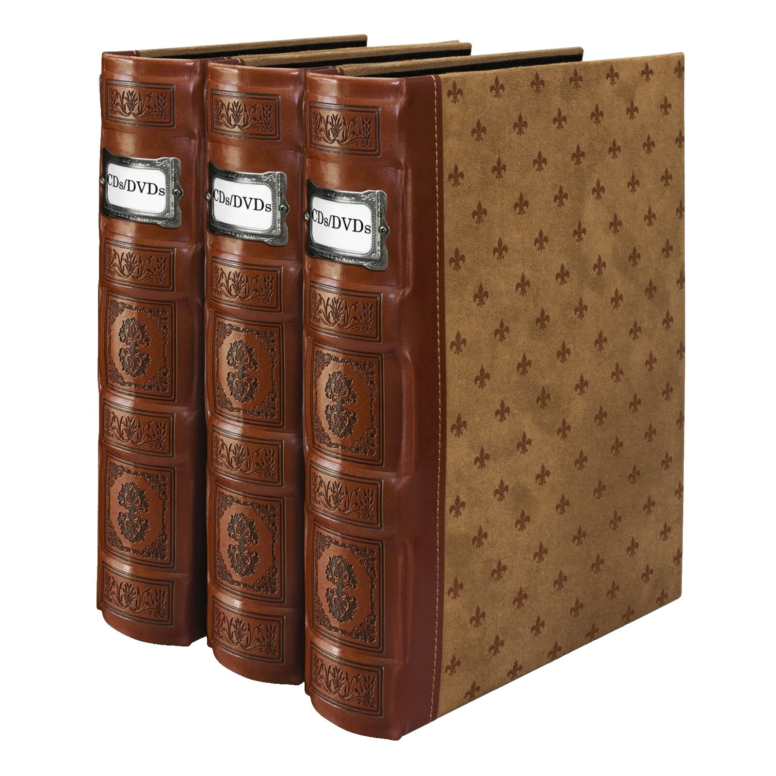 Casos de DVD/alta Marrón casos de medios y soluciones de almacenamiento