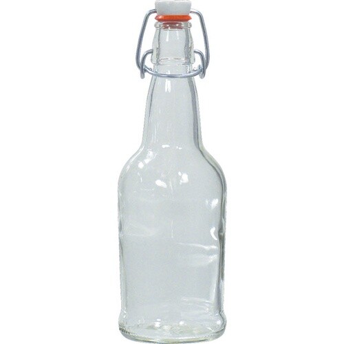 - 16 Oz Clear Swing Top (qty 12)