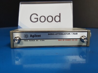 Agilent 8495G: Program Step Attenuator DC-4Ghz 70 dB (Opt. 002 011) - 0462
