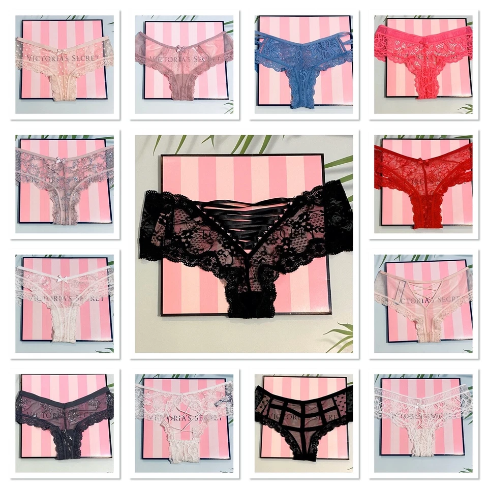 VS Victoria's Secret Culotte Cheeky Bombshell So Obsessed Dentelle XS S M L XL - Photo 1/1