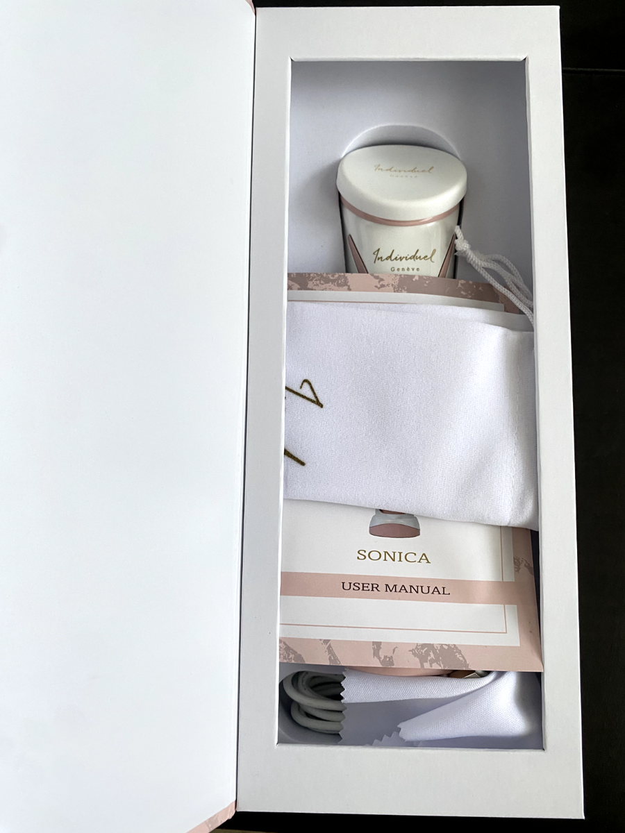 Sonica Geneve美顔器 ホワイト/ピンク