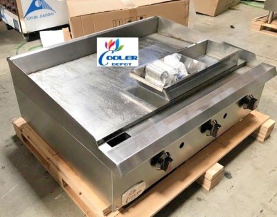 NEW 36 ins Toastmaster Griddle CD-TG36 NAT LP Thermostatic NSF