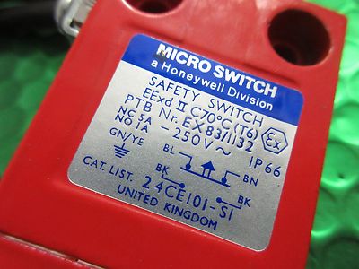 24CE101-S1 Honeywell Mikroschalter, Sicherheitsschalter, NEU OVP.IP66