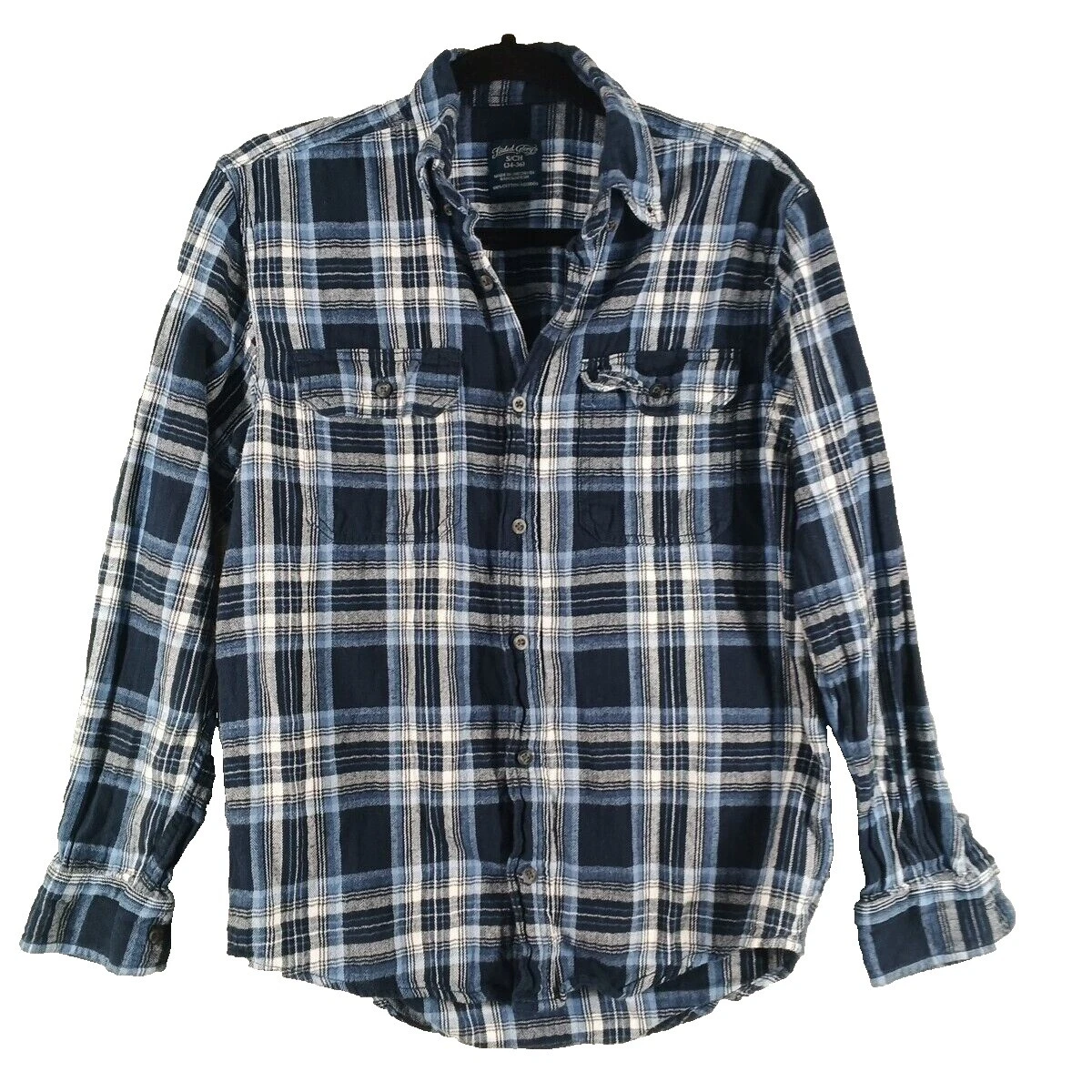 Faded Glory Long Sleeve Casual Button-Down Shirts for Men
