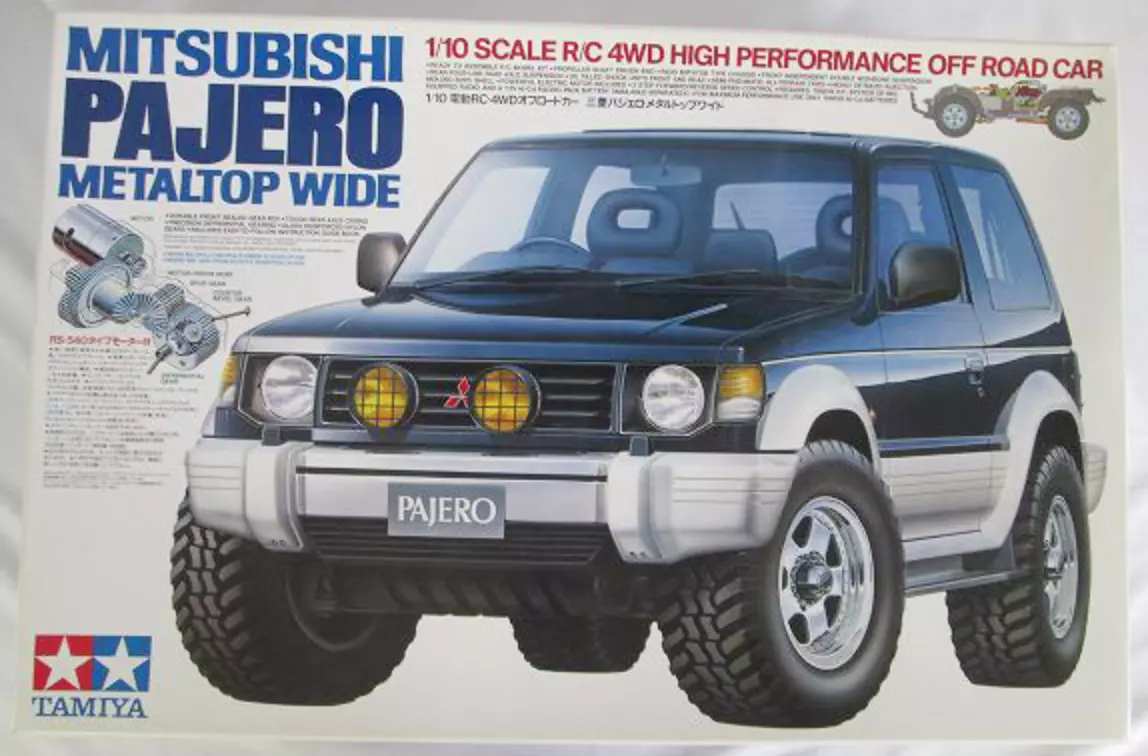 Mitsubishi cheap pajero tamiya