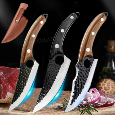 Japanisches Kochmesser Küchenmesser Hackmesser Universalmesser Edelstahl Messer