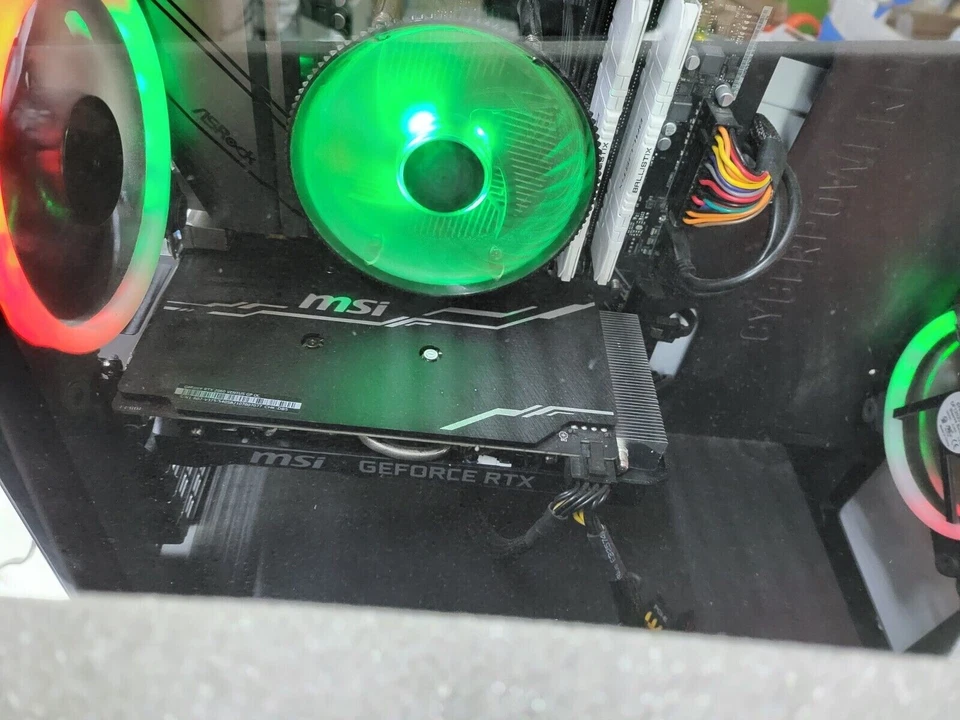 CyberPowerPC - Gamer Master Gaming Desktop AMD Ryzen 7 5700G - GeForce RTX 2060 - Image 3 of 4