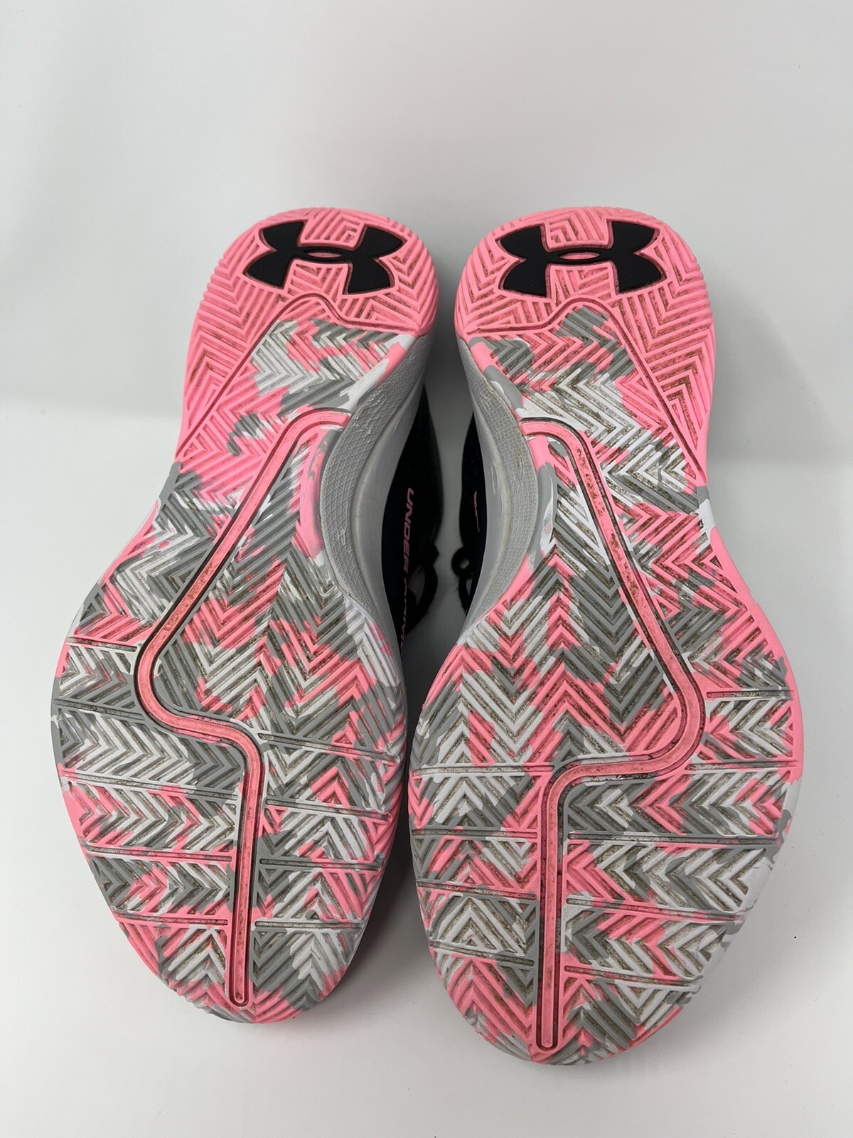 Under Armour GS Jet 2020 Black/Pink Girls Basketball Youth Size 7  3022121-004  thumbnail 7