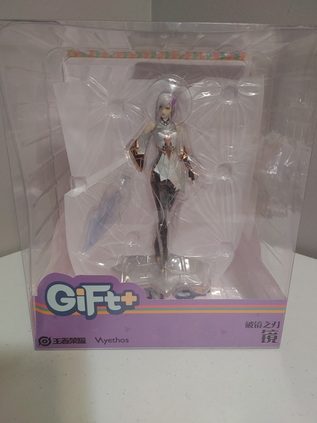 Honor of Kings Gift Series Jing The Mirror's Blade ver. 1/10 Figure New In Box