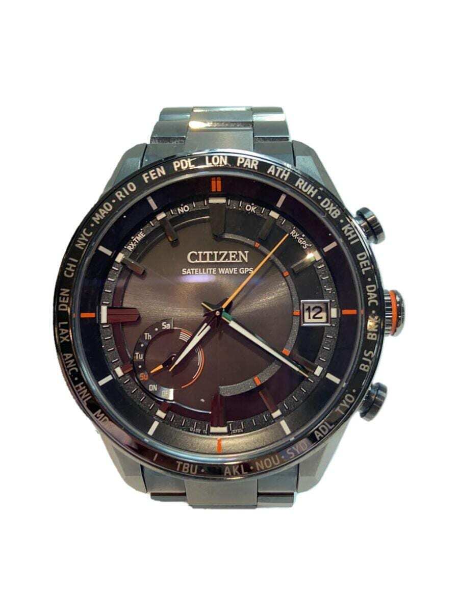 CITIZEN Quartz watch analog titanium BLK BLK titanium F150 T025803