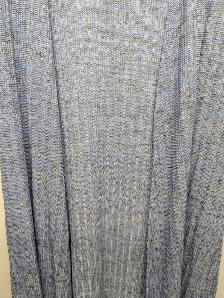 Chaleco plumero LuLaRoe para mujer JOY talla grande ligero azul talla 14-16 Foto 3 de 4