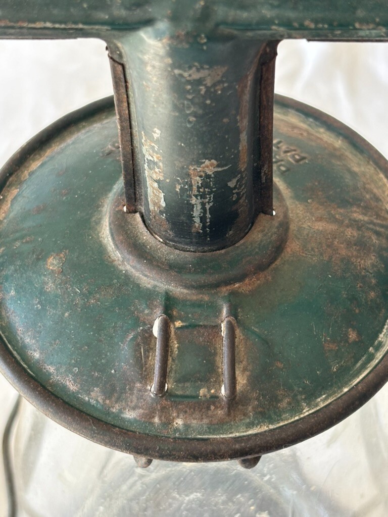 Vintage Paulls No. 0 Kerosene Barn Railroad Lantern Clear