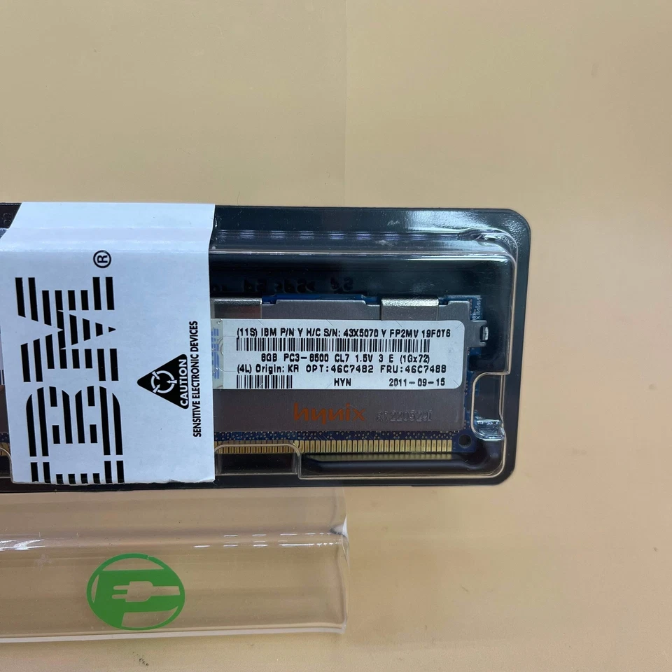 New IBM SK Hynix 8GB (1x8GB) DDR3 1066MHz 43X5070 Server Memory - Image 2 of 3