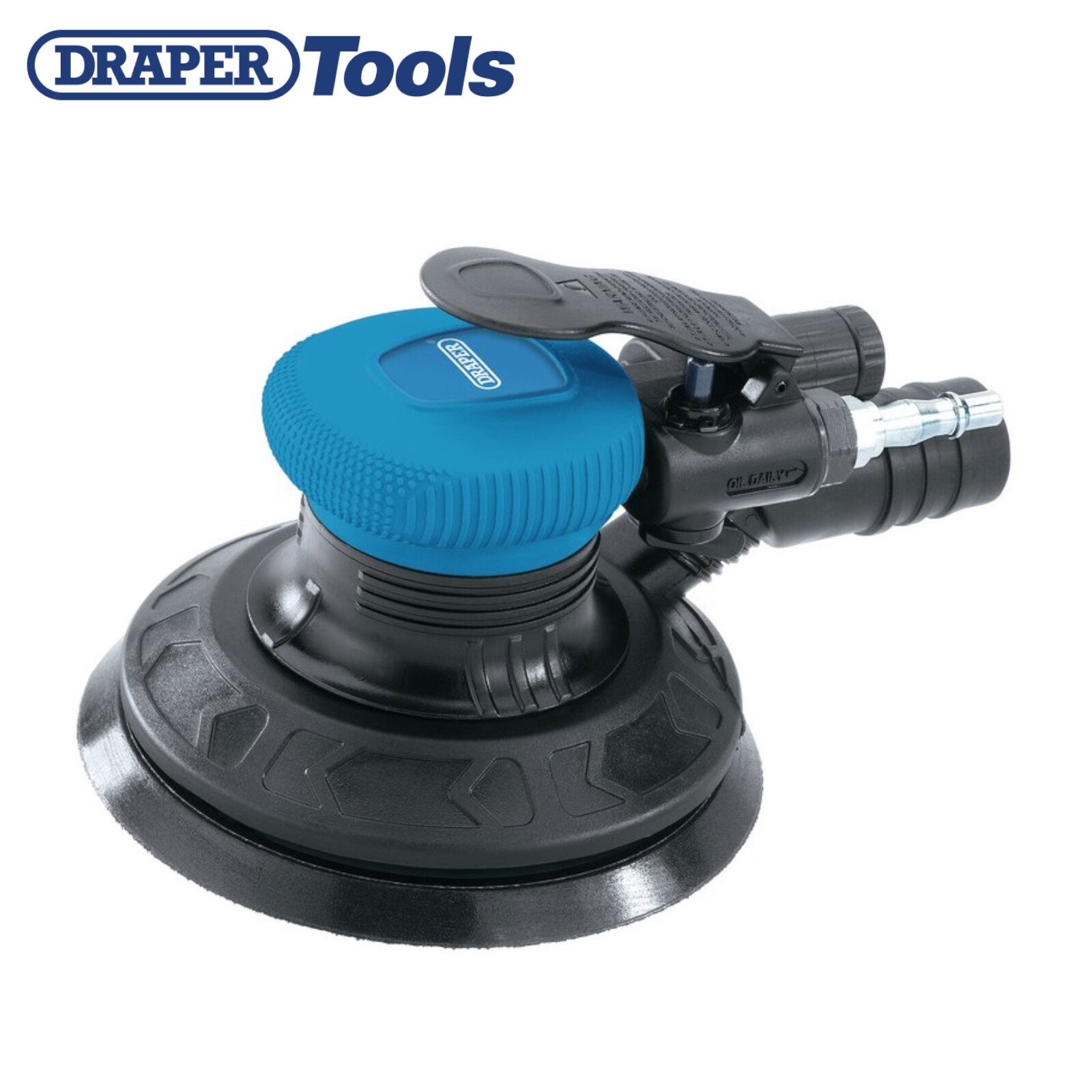Draper 150mm 6" Variable Speed Random Orbital Dual Action DA Air Sander