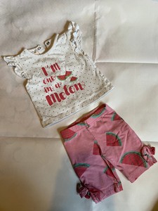 watermelon outfit for baby girl