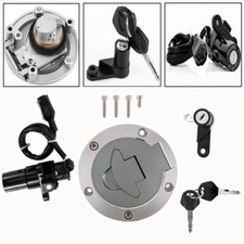 Ignition Switch Fuel Gas Cap Seat Lock Key Set For Yamaha Yzf-r25r3 2015-24 R6