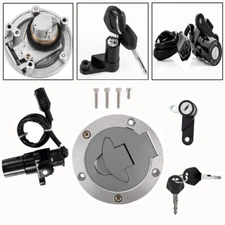 Ignition Switch Lock Set Gas Cap & Key Fit For Yamaha YZF R25 2015-2024 YZF-R3