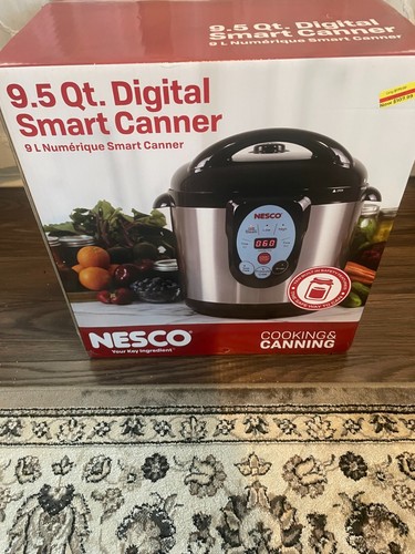 NESCO 9.5 qt Digital Smart Canner Browning Pressure Slow Cook Cooker NPC-9 - Picture 8 of 9