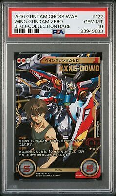 PSA10 Wing Gundam Zero BT03-122 Collection Rare Gundam Cross PSA10 Wing Gundam Zero BT03-122 Collection Rare Gundam Cross