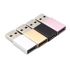2Pcs USB-C Type C Female to Type A USB 3.0 Male Converter Connector Adapter
