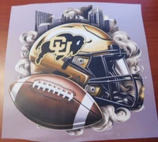 Colorado Buffaloes 8" DTF Heat Transfer Iron On FREE Shipping   (11)
