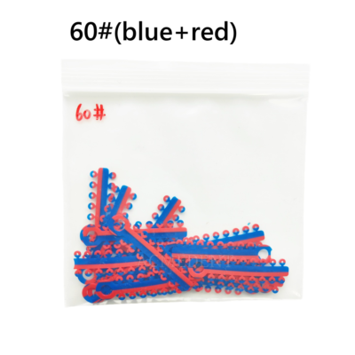 12 Confezioni Elastici In Gomma Multicolare Diametro 40mm Totale 45 - Foto 8