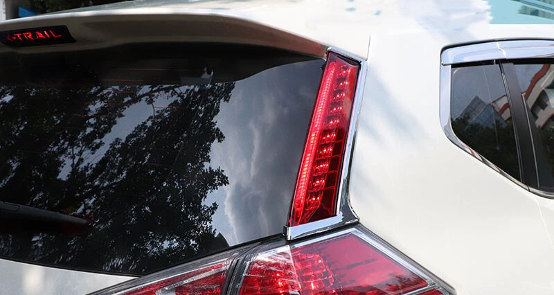 2x Lámpara de luz LED pilar ventana trasera coche para Nissan Rogue X Trail 2014-2019 2016 Foto 2 de 4