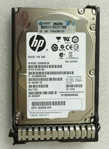 HP 900GB 10K RPM 2.5" 652589-B21 653971-001 SAS Hard Drive HDD G8/G9 - Image 2 of 4