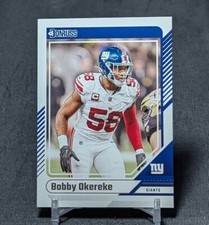 Bobby Okereke 2024 Panini Donruss Football Card #99 New York Giants