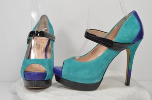 jessica simpson teal heels