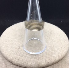 Vintage Sterling Silver 925 Lined Design Band Sz 7 X457