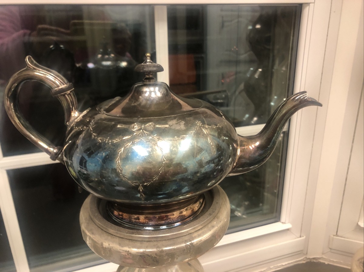 Antique James Deakin & Sons Silver Plated Art Deco Teapot | eBay
