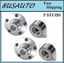 Front Wheel Hub & Bearing Kit Fit 2009-2015 TOYOTA VENZA (PAIR)