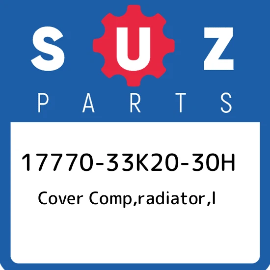 COVER, RADIATOR LH (WHITE)
