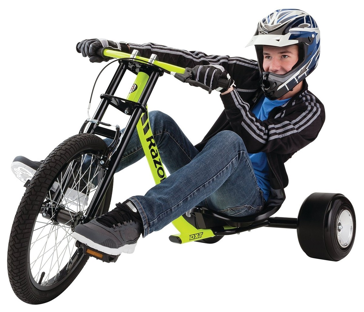 ち*こ様 ドリフトトライク Razor DXT Drift Trike イエロー Razor DXT Drift Trike Black/ Yellow- Three Wheeled Drifting