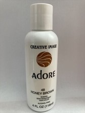 Adore by Creative Image Semi Permanent Hair Dye Color 118 ml, 48 HONEY BROWN.