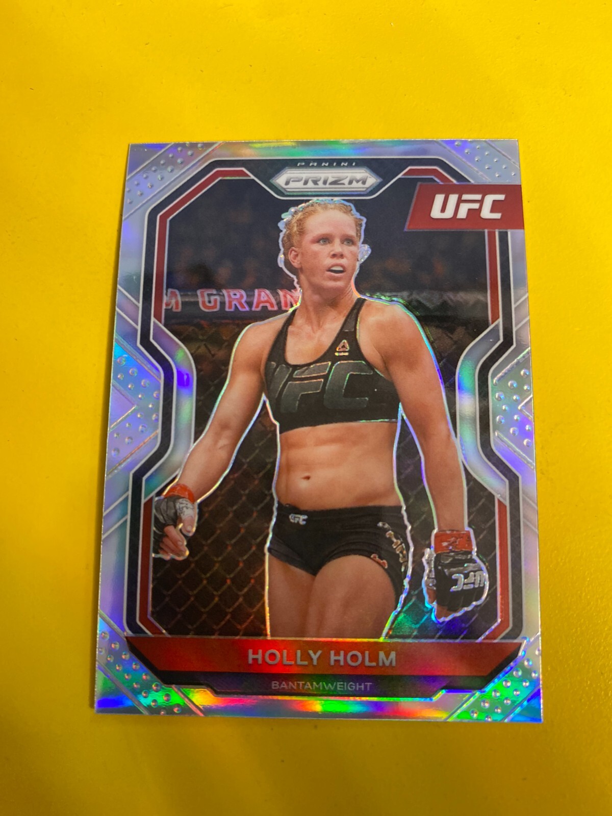 RS26671 2021 Panini Prizm UFC Prizms Silver #4 Holly Holm