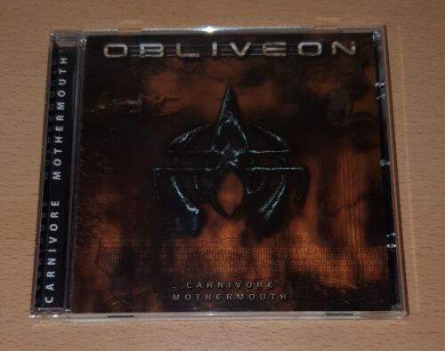 OBLIVEON - Carnivore Mothermouth CD 2007 +RZADKOŚĆ+ Death Thrash Metal Ateista Nil - Zdjęcie 1 z 3