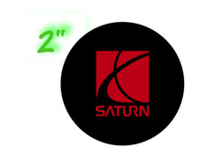 Saturn Wheel Center Cap 2 Overlay Decals Choose Your Colors 5 In A Set