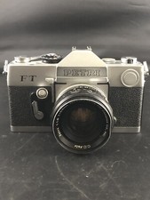 Vintage Petri FT 35mmFilm Camera Madein JapanUntested w/55 mm Lens Untested  A6.3