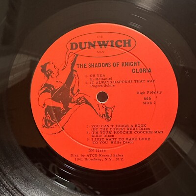 The Shadows Of Knight Gloria Vinyl Record LP Music On Vinyl 180g
