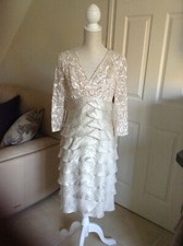 Women's New dress size 10 in corn with 3/4 sleeve by Eliza J @ House of Fraser