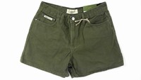 Lei Junior Size 11 Flap Pocket Basic Shorts Green Denim Ladies Designer Chop on sale Lei Junior Size 11 Flap Pocket Basic Shorts Green Denim Ladies Designer Chop on sale