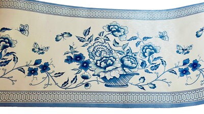 5 Rolls Vtg Wall Paper Border Fabrique En Angleterre Pattern BFL 4605 England