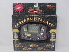 1995 Tiger Electronics Caesars Palace Deluxe 5-in-1 Handheld Electronic Game NIB