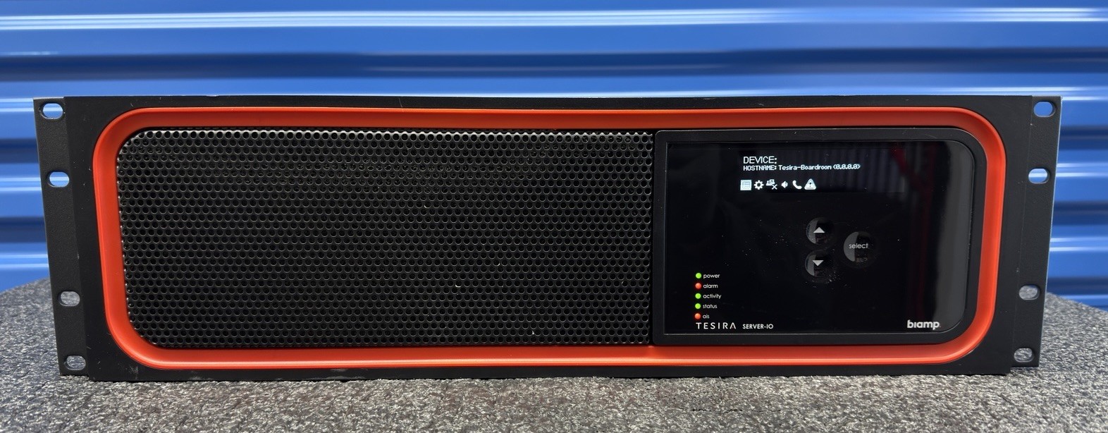 Biamp Tesira SERVER-IO Digital Signal Processor & Audio Server DANTE DAN-1 SEC-4